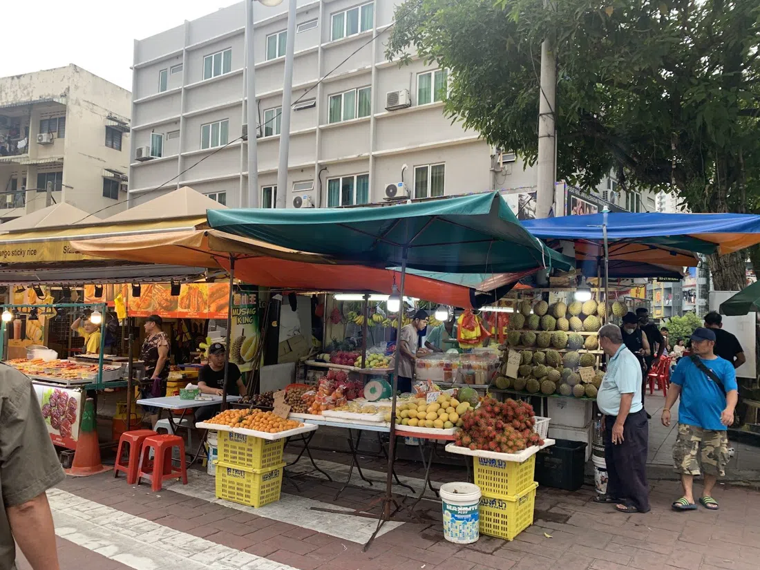 Jalan Alor nattmarked, Kuala Lumpur