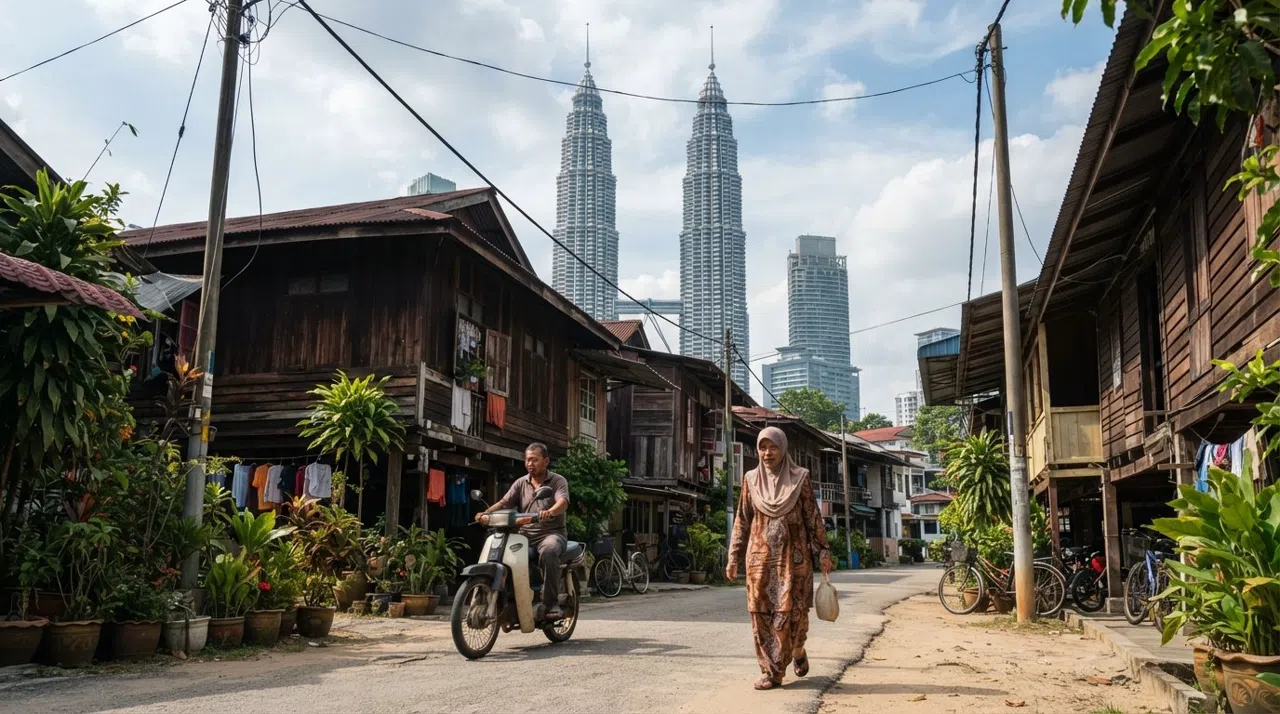 Kampung Baru, Kuala Lumpur: casas de madera, humo de satay y el alma vieja malaya de la ciudad