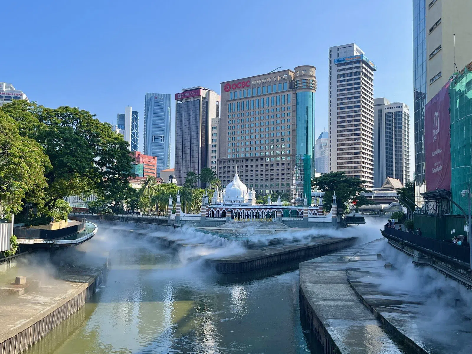 Río de la Vida (malecón Sungai Klang–Gombak), Kuala Lumpur