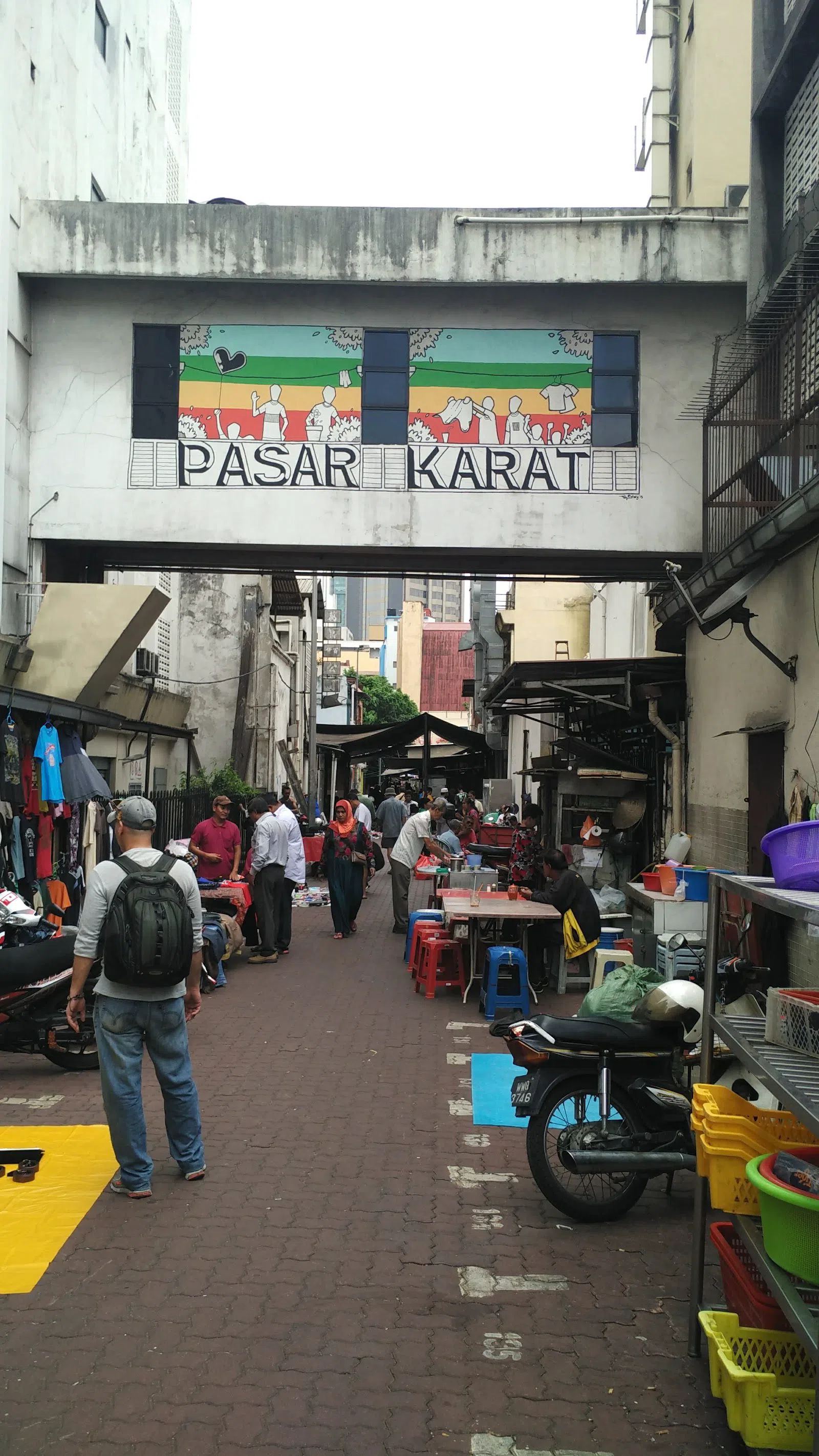 Pasar Karat (Chinatown dievenmarkt), Kuala Lumpur